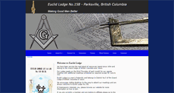 Desktop Screenshot of euclidlodge158.com